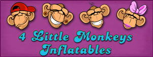 my 4 little monkeys header